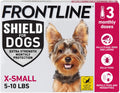 Frontline Shield Flea Tick Treatment for Dogs 5-10 lbs 3 Count