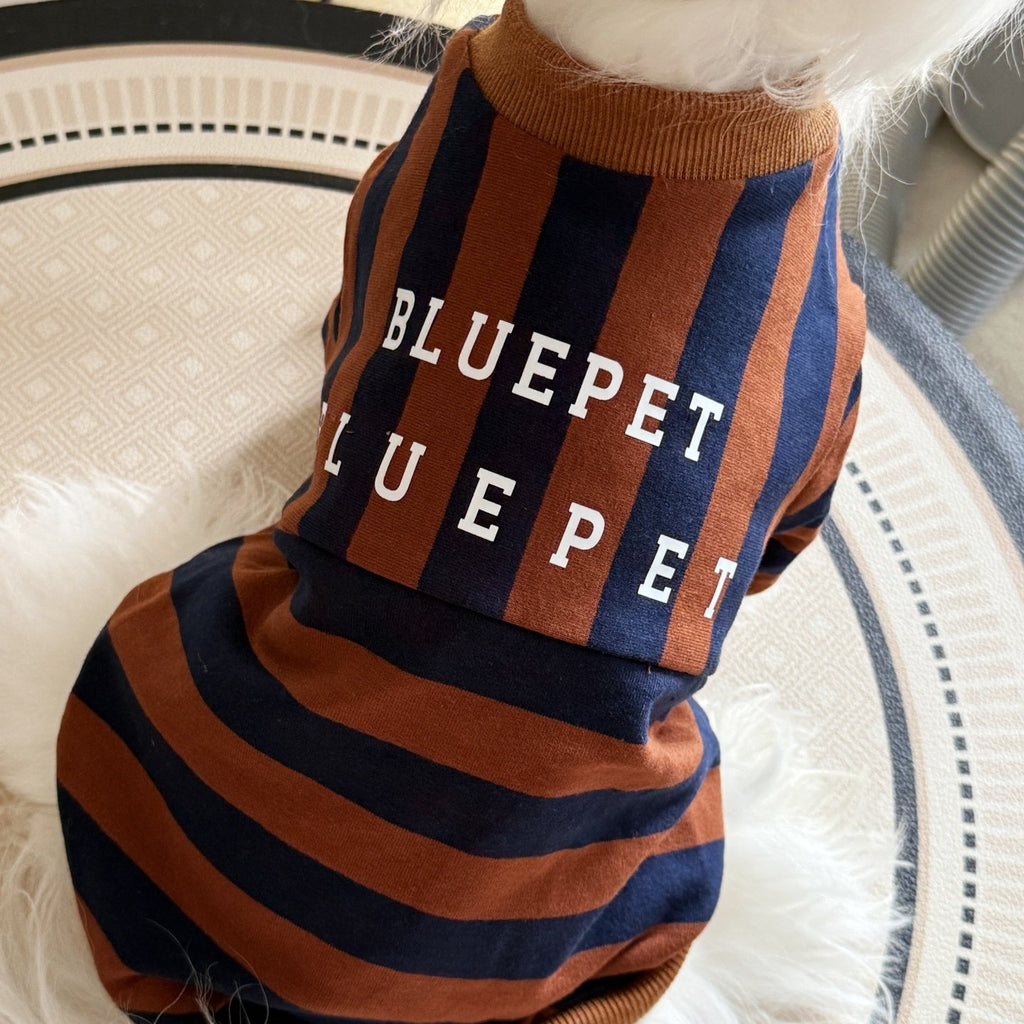 Outdoor Summer Thin Striped Shirt For Dogs