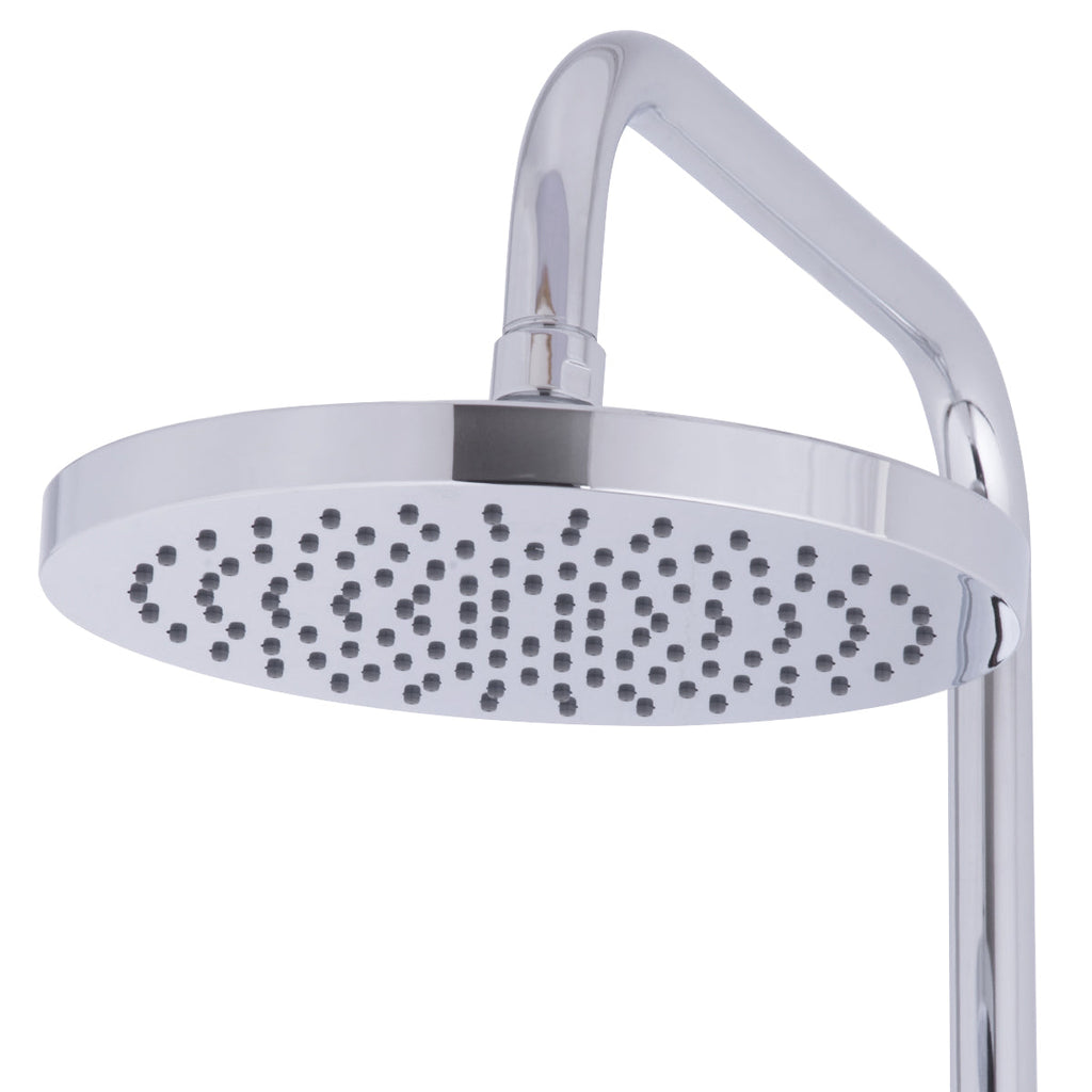 Bathroom ABS Shower Panel with Massage Jets & Hand Shower 