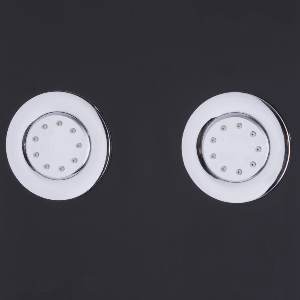 Bathroom ABS Shower Panel with Massage Jets & Hand Shower 