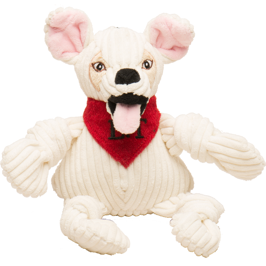 HuggleCause™, Living Free Animal Sanctuary, Little Tyke (L.T.) Knottie® Plush Dog Toy, Small