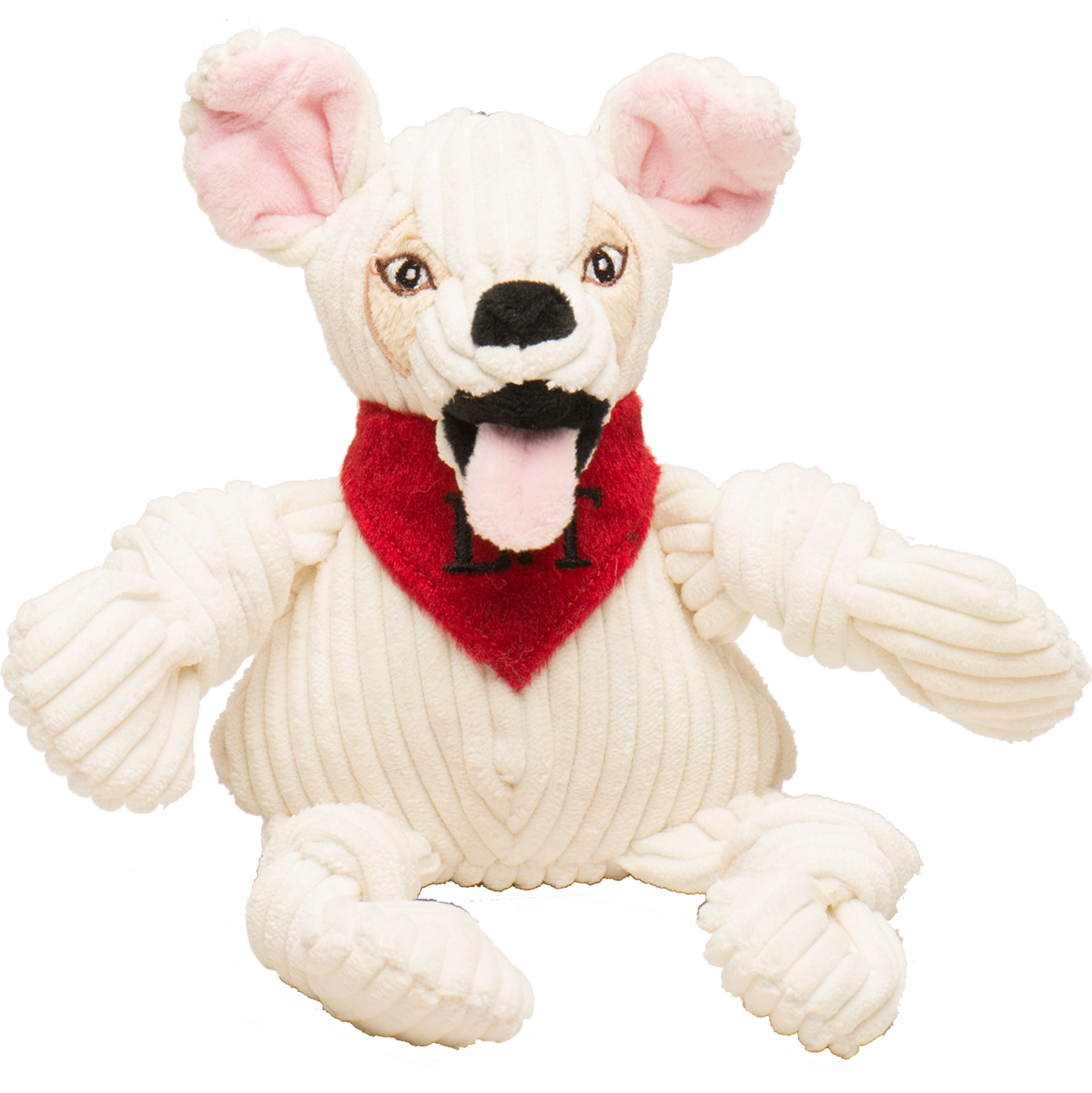 HuggleCause™, Living Free Animal Sanctuary, Little Tyke (L.T.) Knottie® Plush Dog Toy, Small