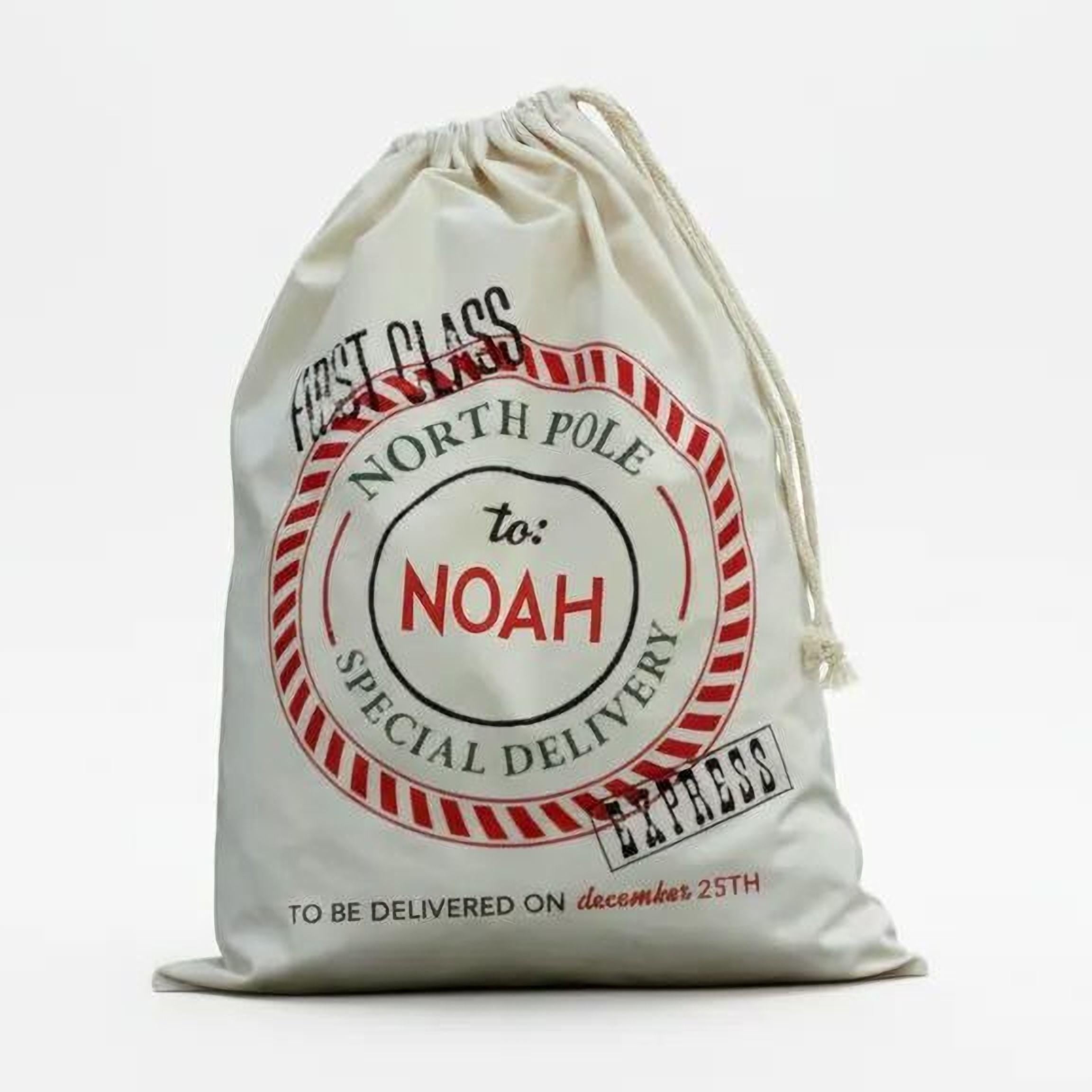 Santa Bag - Personalized Santa Bags - Custom Santa Bag