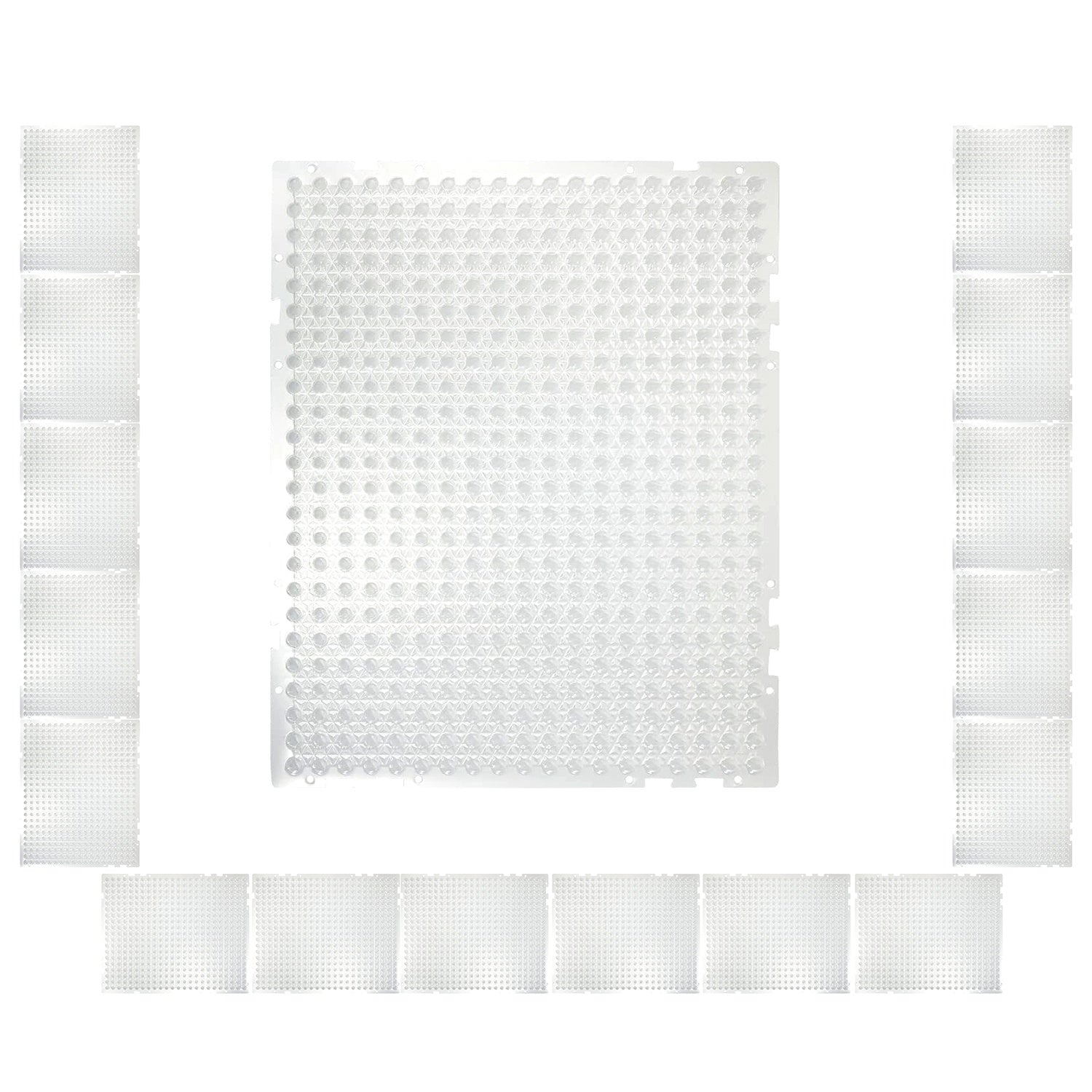 16PCS Cat Deterrent Mats with Spikes – Indoor & Outdoor Pet Repellent
