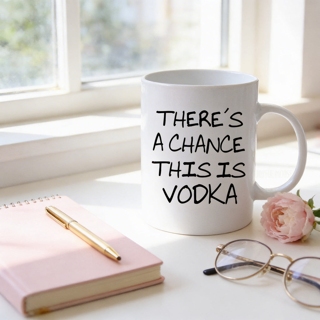 Funny Coffee Mug - Funny Vodka Gift - Funny Saying Coffee Mug