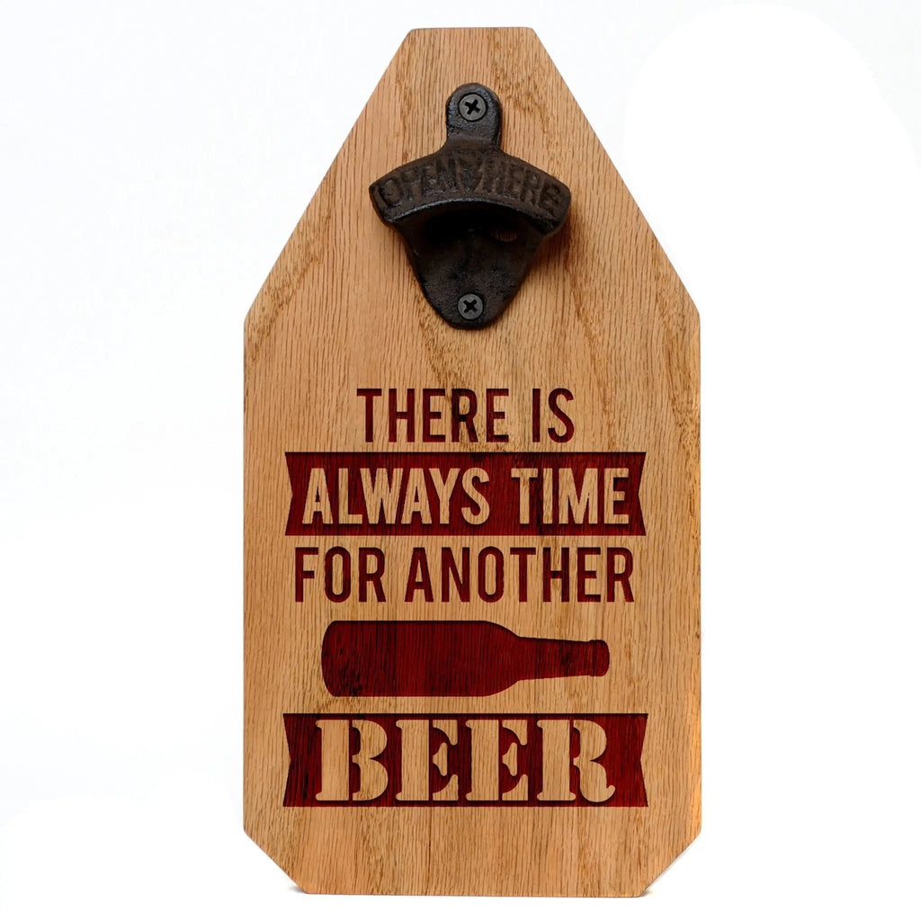 Beer Bottle Opener, wall mount bottle opener, wooden bottle opener, Father's Day Gifts for men, Birthday Gift for Boyfriend Husband