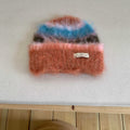 Rainbow Striped Versatile Warm Knitted Hat