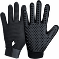 Silicone Pet Grooming Gloves – Fur Remover Mittens, 1 Pair