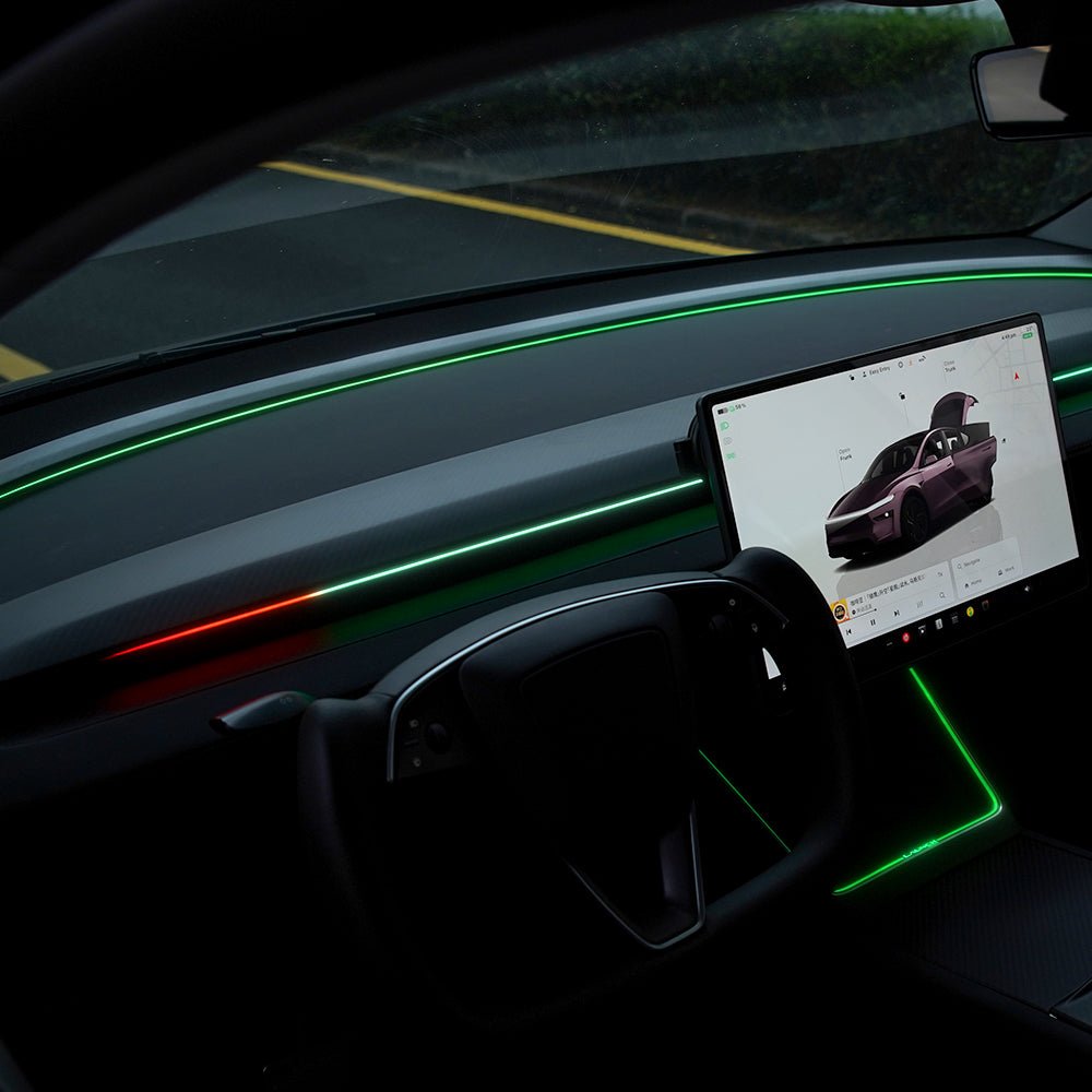 TESERY NeuroLight丨Model 3/Y Dashboard RGB Lights with Integrated BSD System