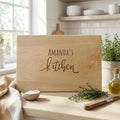 Custom Kitchen Cutting Board, Personalized Gift for Wife, Wood Cutting Board for Mom, Gift for Her, Gift for Women, Mother-in-law Gifts