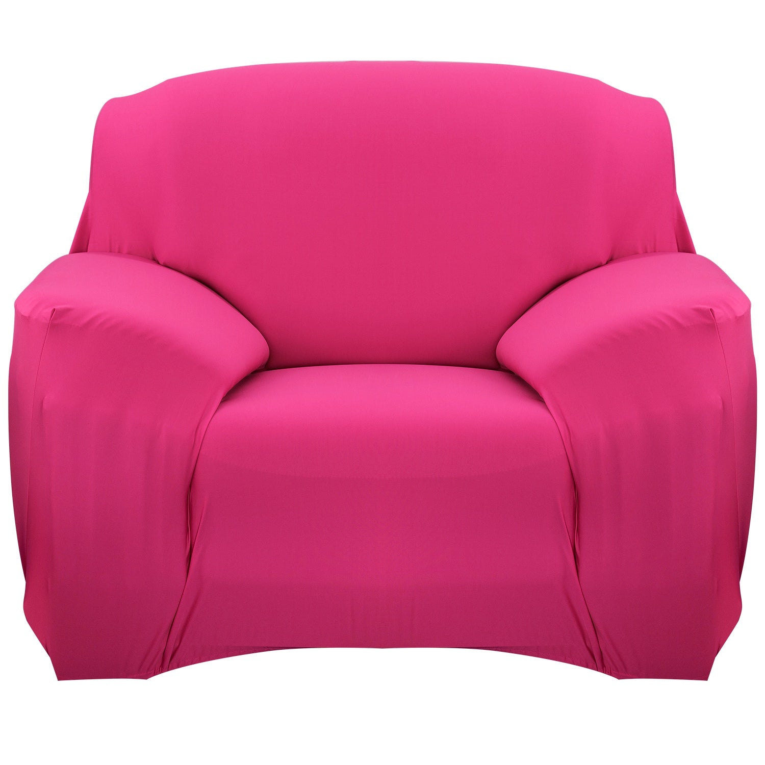 Printed Stretch Sofa Cover for 1-Seater - Slim Fit