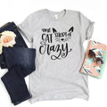 cat tshirt, One Cat Short of Crazy T-shirt, cat tshirts women, cat woman tshirt