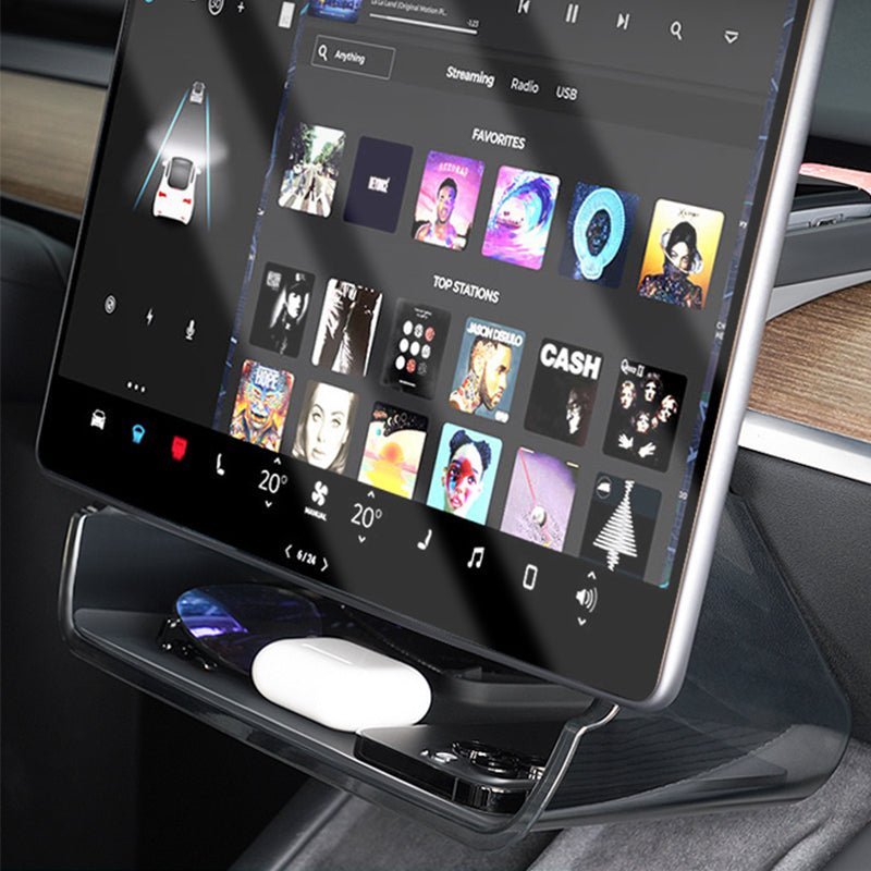 Under Center Screen Storage for Model 3 Highland / Model Y Juniper / Model YL