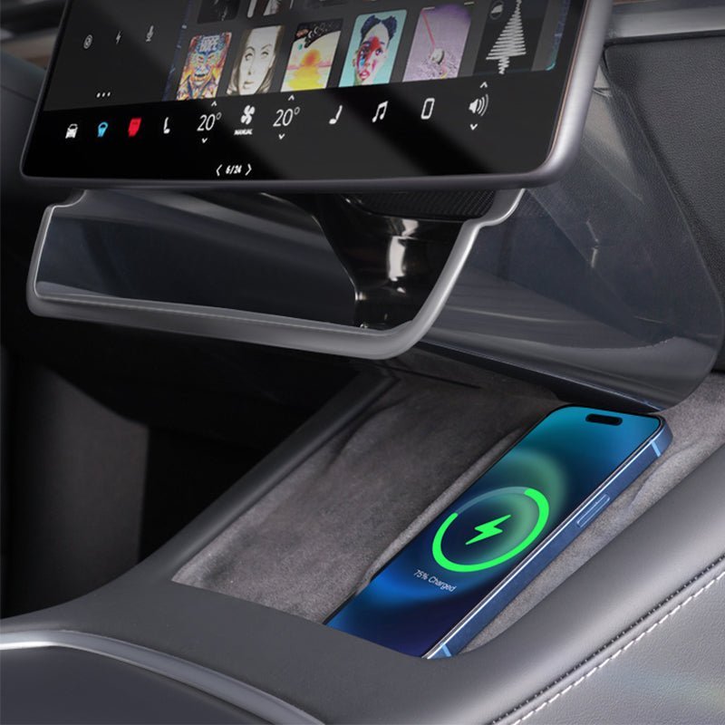 Under Center Screen Storage for Model 3 Highland / Model Y Juniper / Model YL