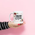 Christmas Gift for Mom, Thanks mom I turned out awesome coffee mug, Mother's Day Gift for mom from daughter, Coffee Mug for Mom from kids