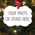 Christmas Photos Christmas Ornament - Custom Holiday Photo Christmas Ornament