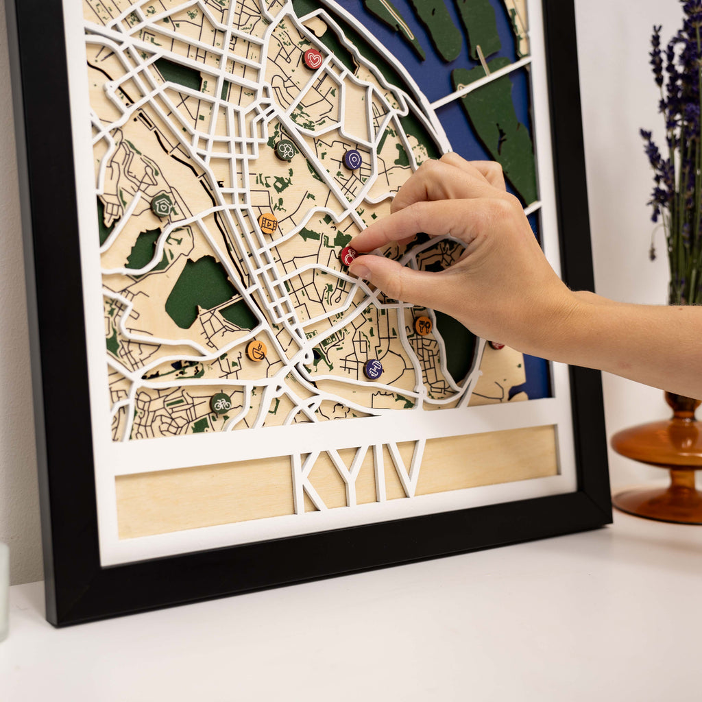 3D City Map Kyiv