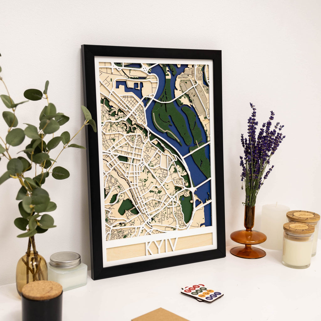 3D City Map Kyiv