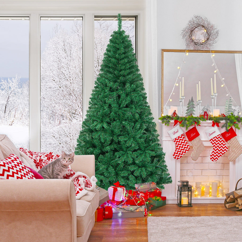 Artificial PVC Christmas Tree with Solid Metal Stand
