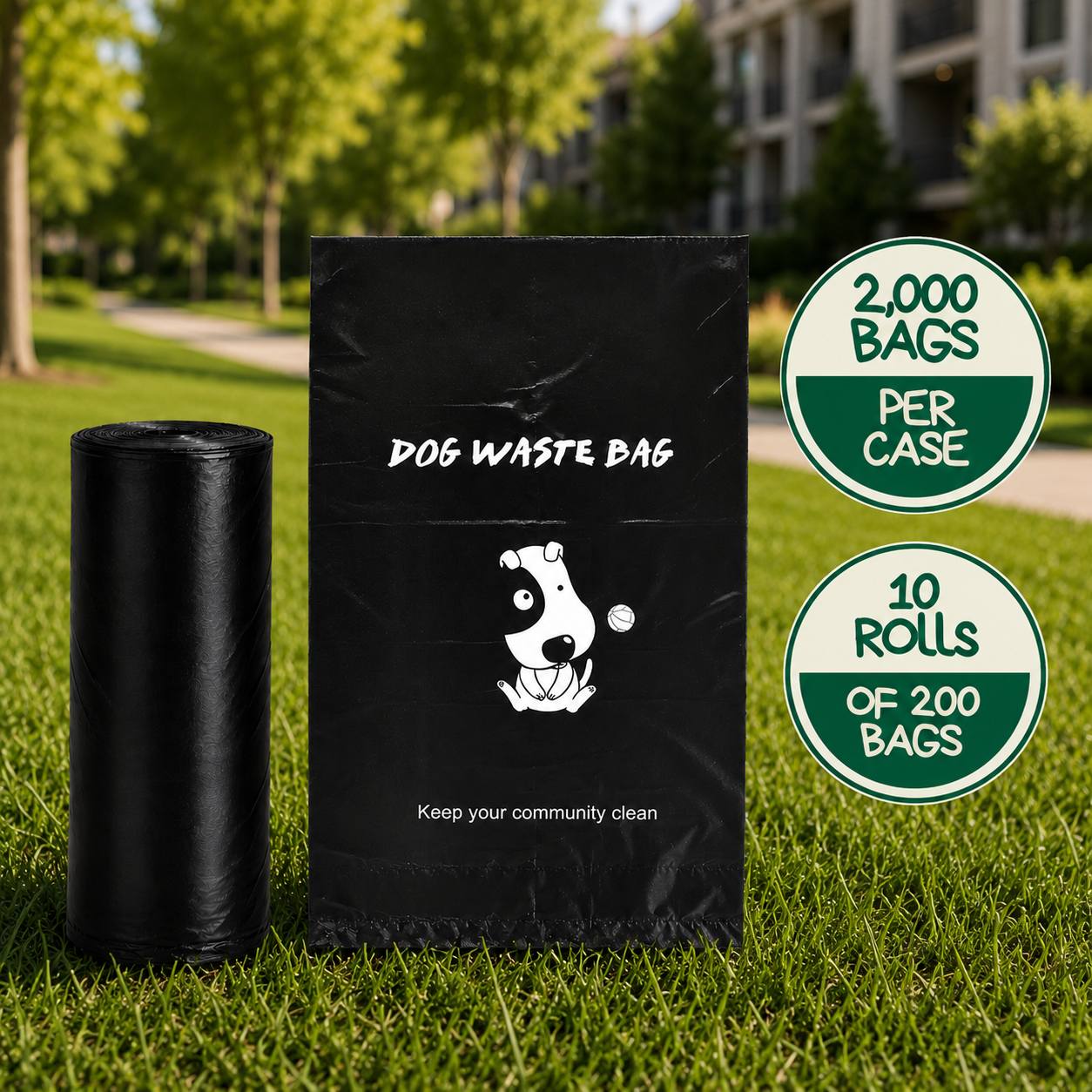 20% Recycled Roll Bags
