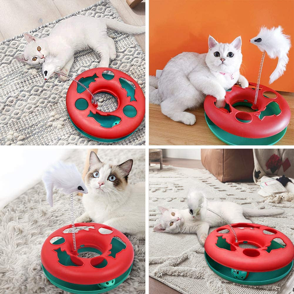 Interactive Cat Toy Set – Tower of Tracks