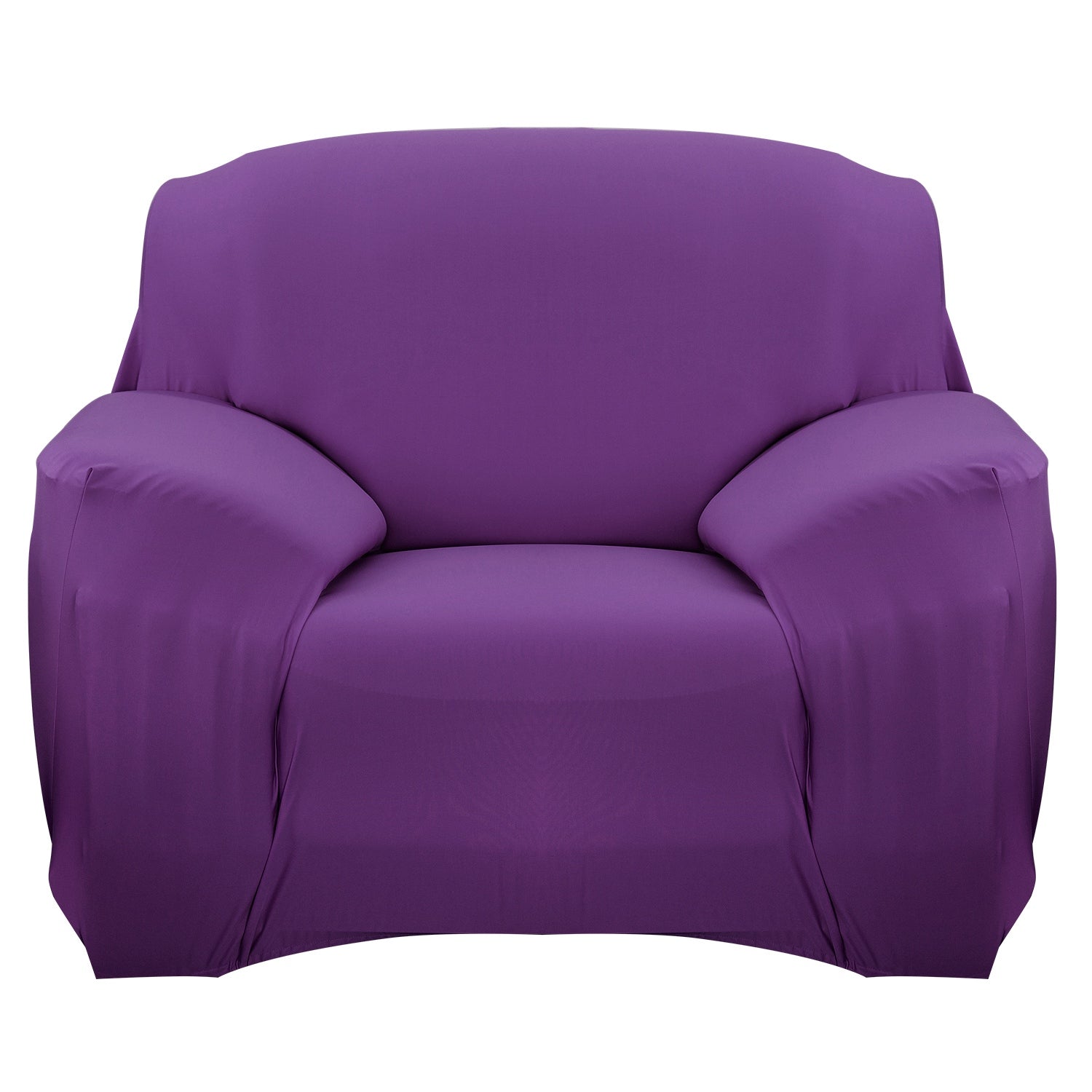 Printed Stretch Sofa Cover for 1-Seater - Slim Fit