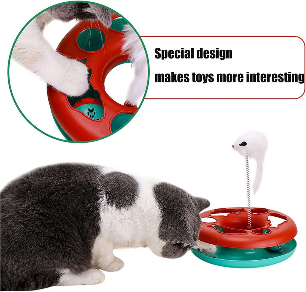 Interactive Cat Toy Set – Tower of Tracks