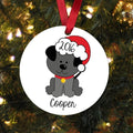 Dog Christmas Ornament - Personalized Christmas Ornament New Dog Gift