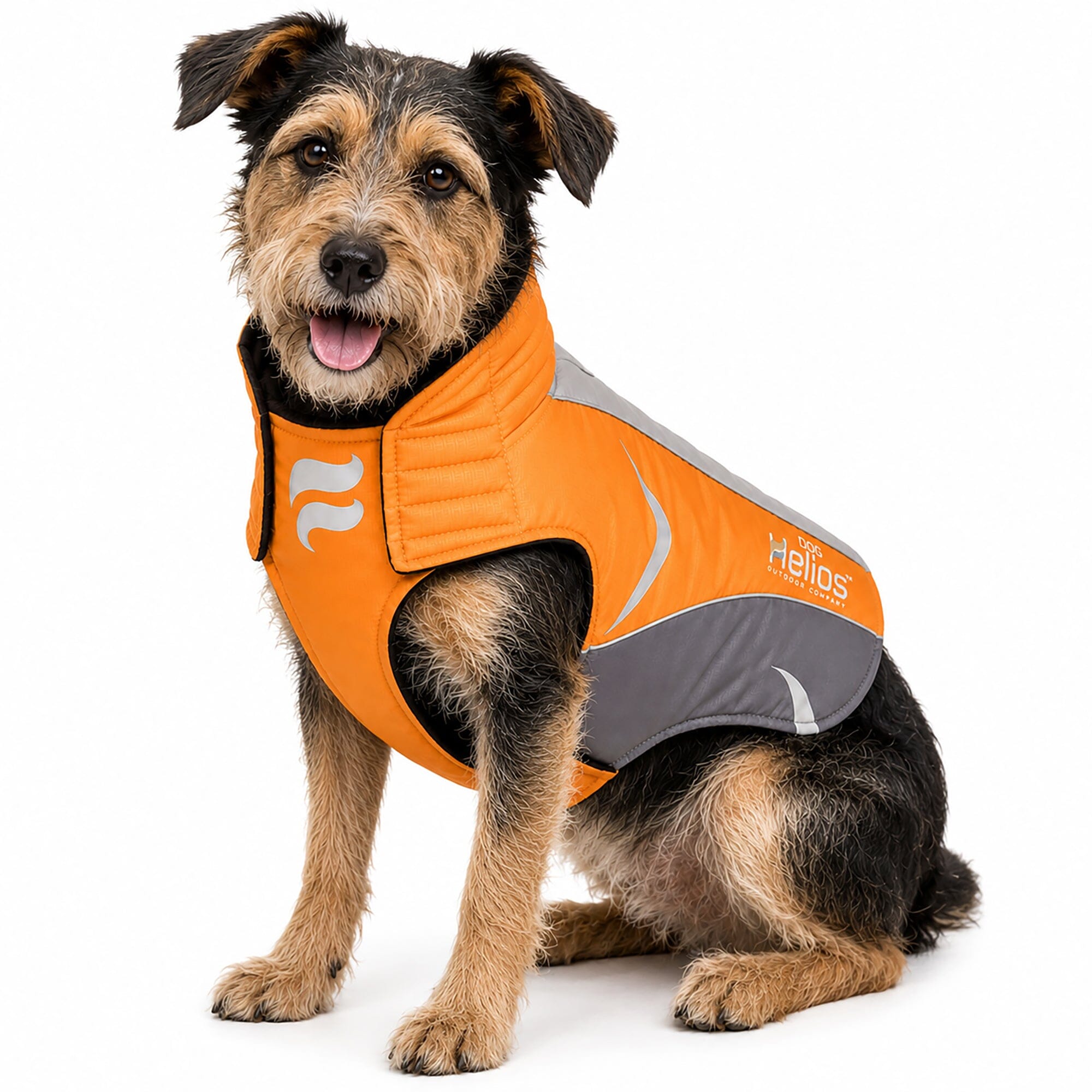 Dog Helios ® Altitude-Mountaineer Wrap-Hook-and-Loop Waterproof Dog Coat