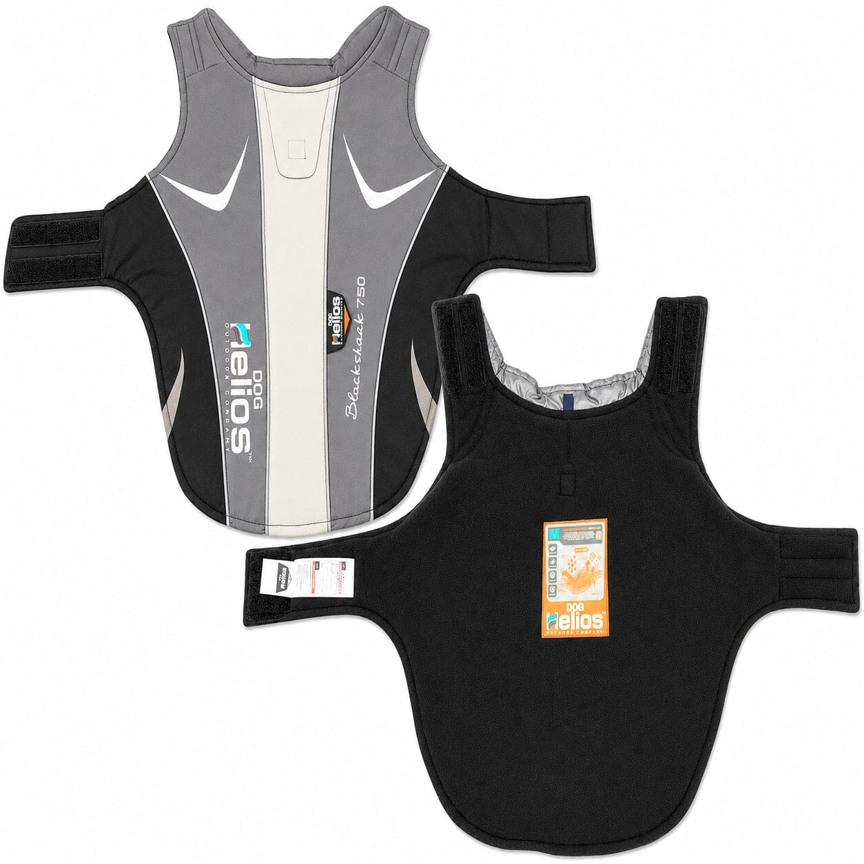 Dog Helios ® Altitude-Mountaineer Wrap-Hook-and-Loop Waterproof Dog Coat