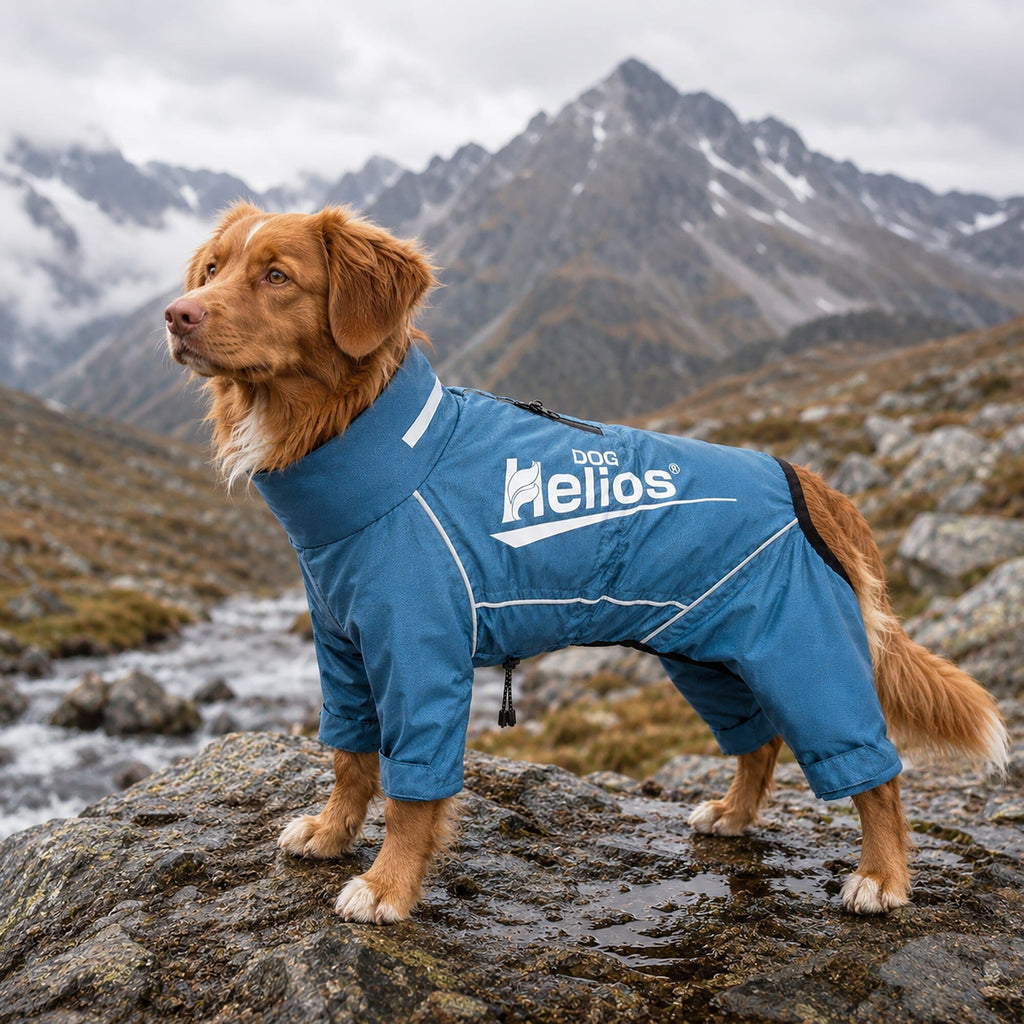 Dog Helios ® 'Hurricanine' Waterproof and Reflective Full Body Dog Coat