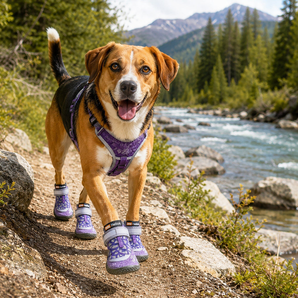 Dog Helios 'Surface' Premium Grip Performance Dog Shoes - Set Of 4