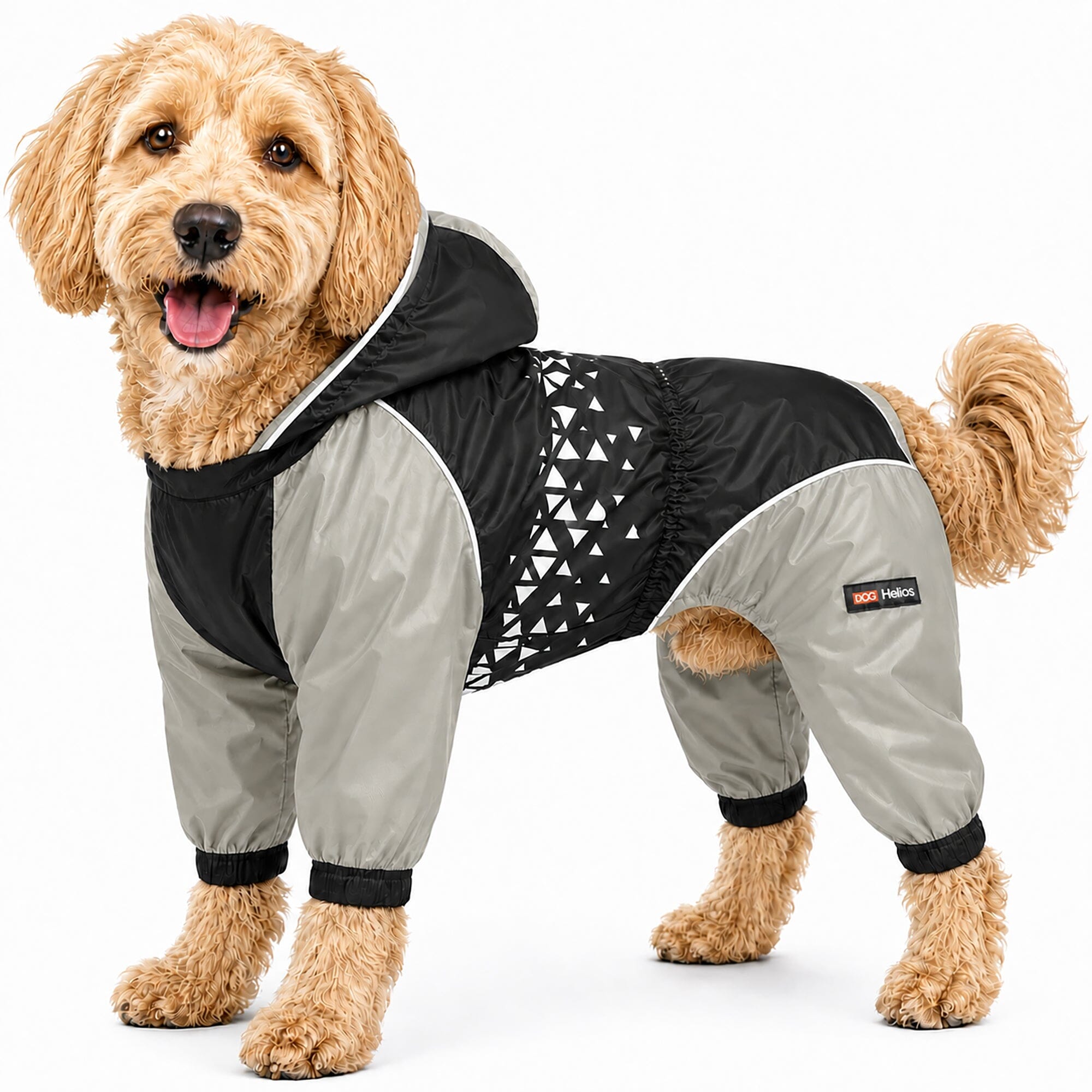 Dog Helios 'Vortex' Full Bodied Waterproof Windbreaker Dog Jacket