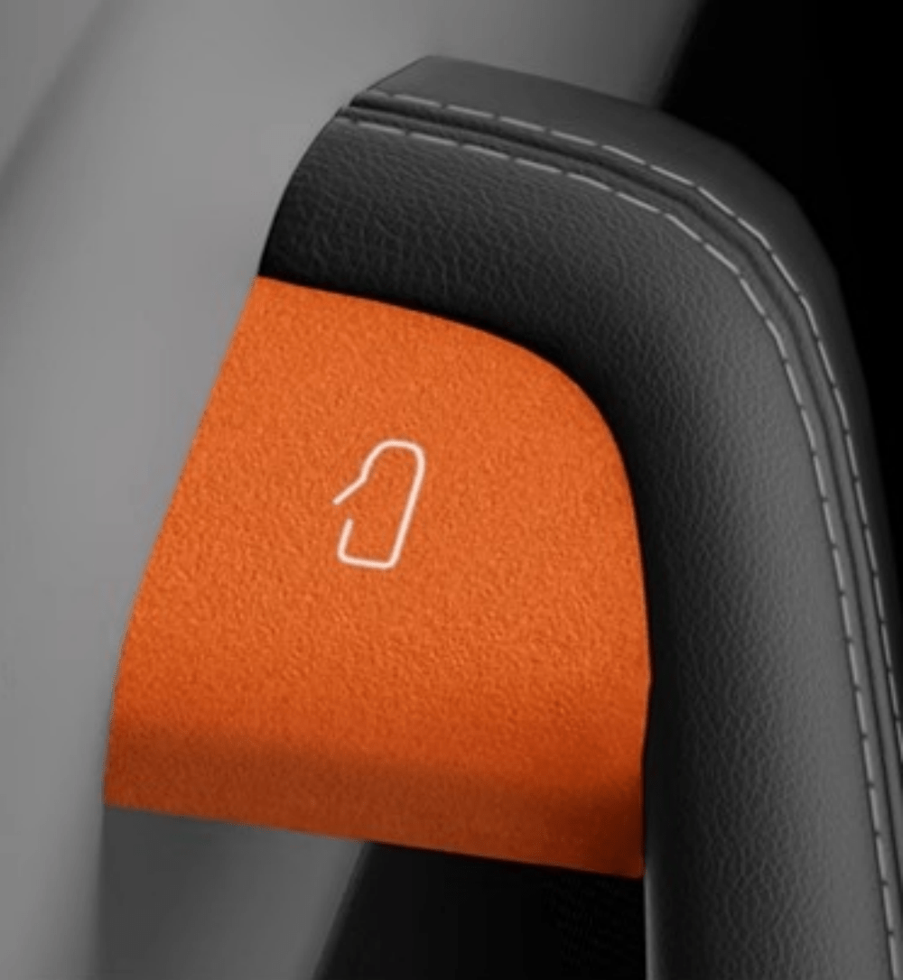 Door Open Button Stickers for Model Y Juniper & Model 3 Highland | TESERY
