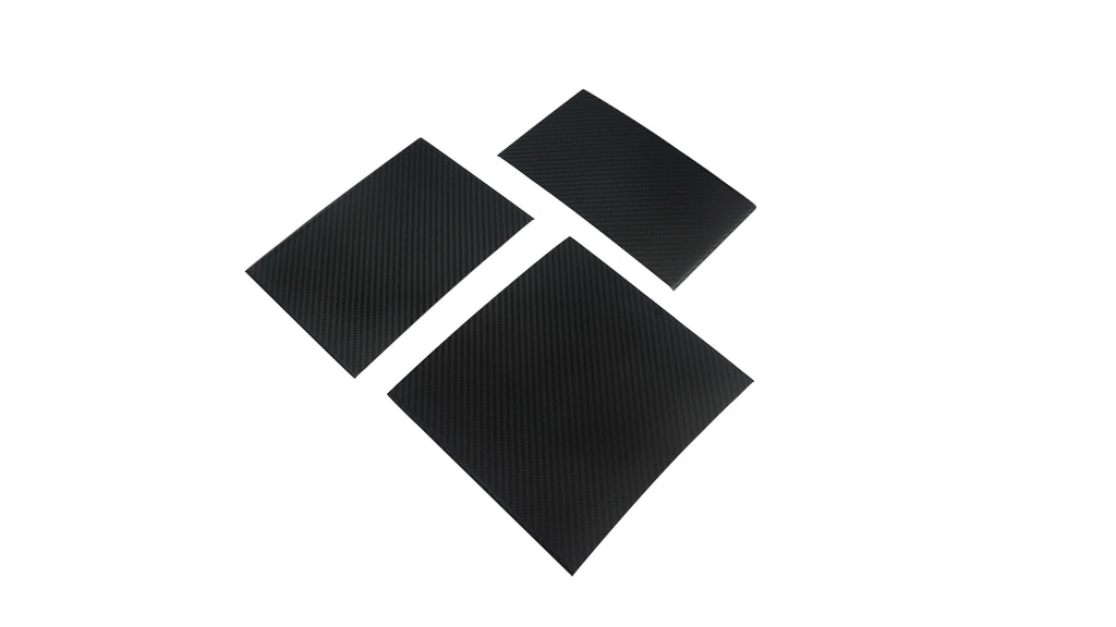 Dry Carbon Fiber Panel Console Wrap For Model Y Juniper / Model 3 Highland / Model YL