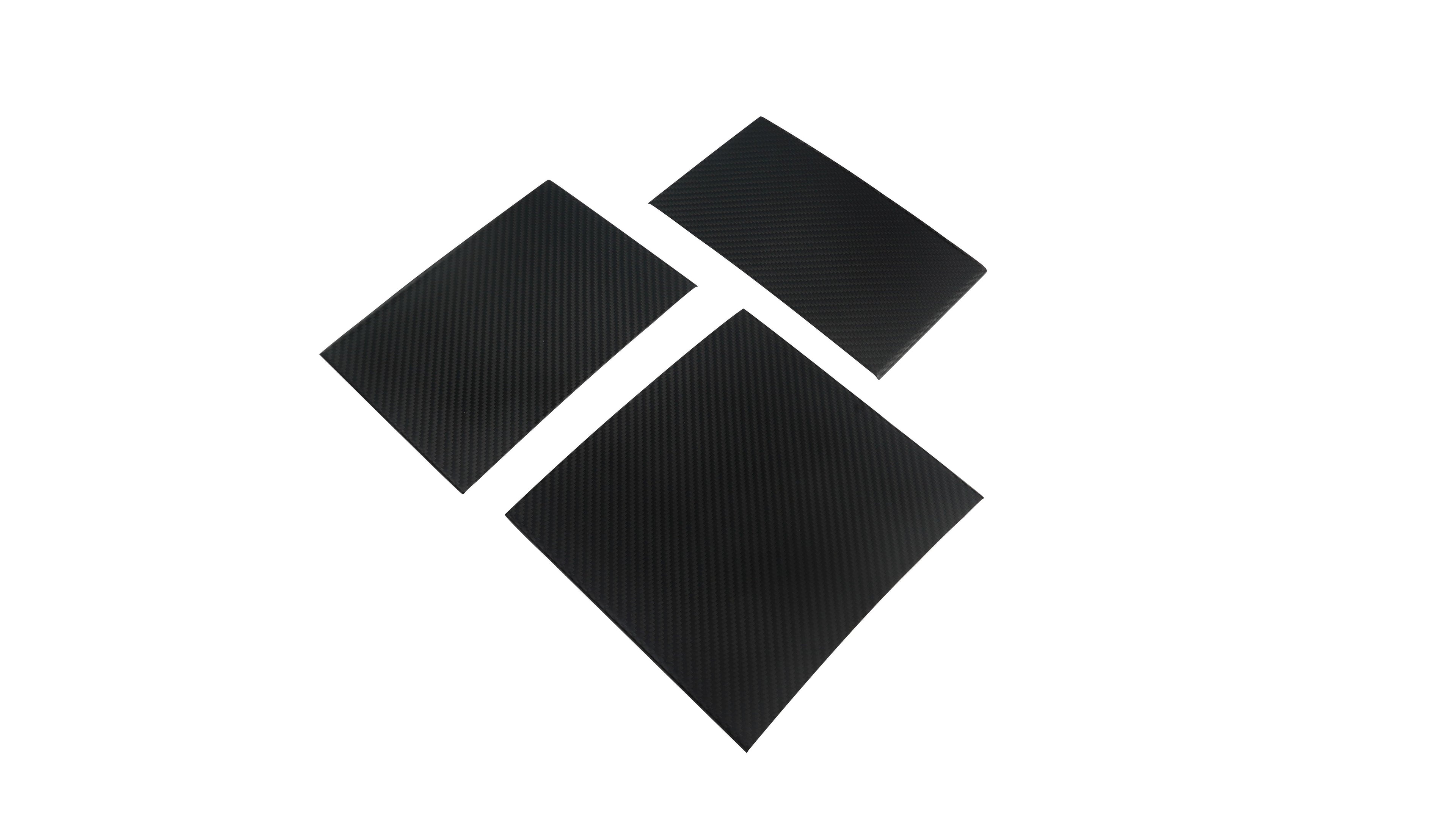 Dry Carbon Fiber Panel Console Wrap For Model Y Juniper / Model 3 Highland / Model YL