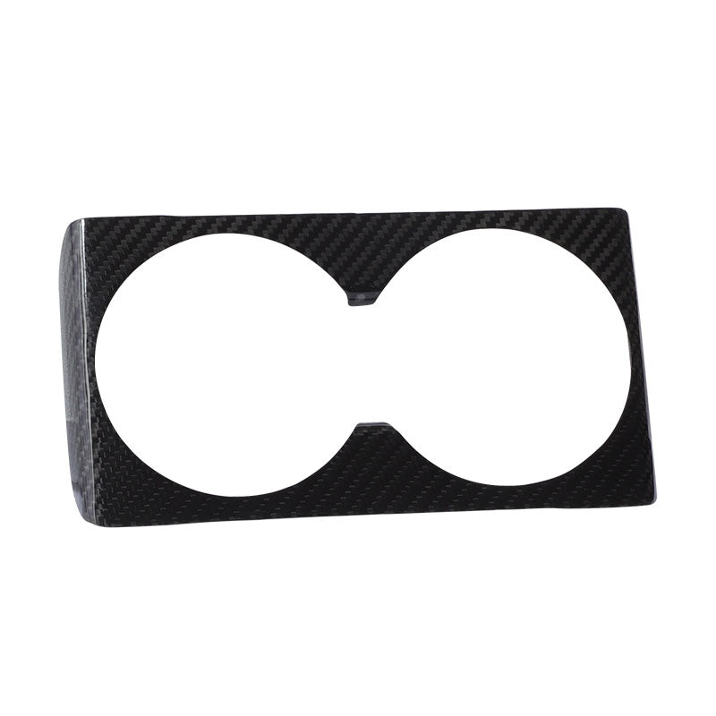 Dry Carbon Fibre Cup Holder Cover for Tesla Model 3 Highland / Model Y Juniper