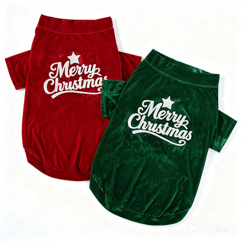 Christmas Pet Clothes For Autumn And Winter