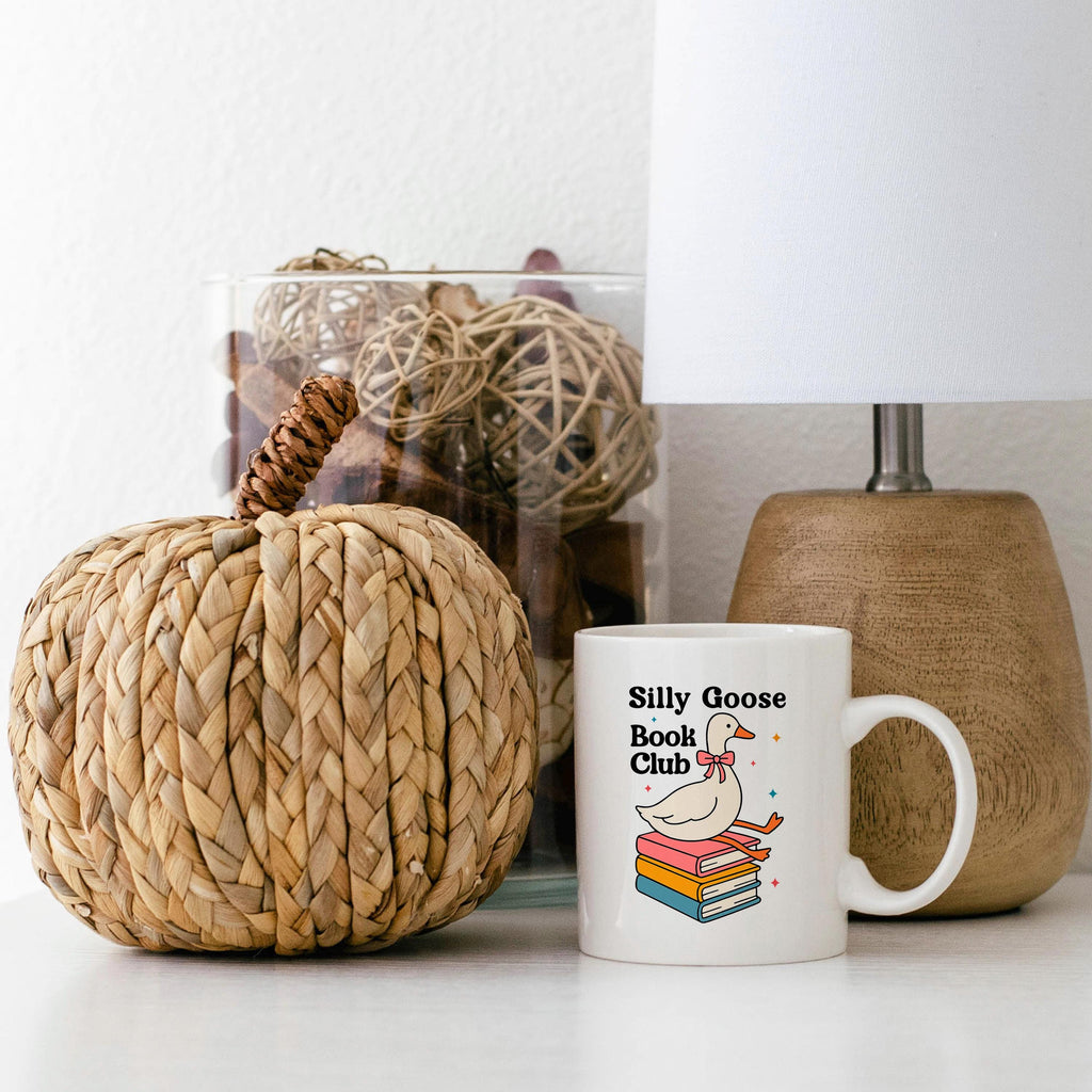 Book Club Mug – Quirky Coffee Cup for Book Lovers | Ceramic, Microwave Safe