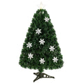 LED Optic Artificial Christmas Tree with Snowflakes