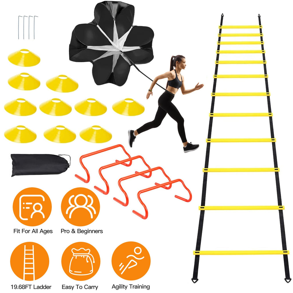 GBruno Speed Agility Training Equipment Set