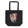 "MY SECRET TO HAPPINESS" ECO TOTE