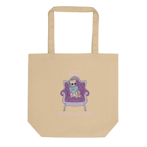 "BEST SPHYNX CAT MOM" ECO TOTE