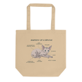 ANATOMY OF SPHYNX CAT - TOTE BAG