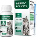 Cat Dewormer Liquid Broad Spectrum Tapeworm Roundworm Hookworm 120ml