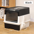 Extra-large Enclosed Drawer-Type Cat Litter Box.
