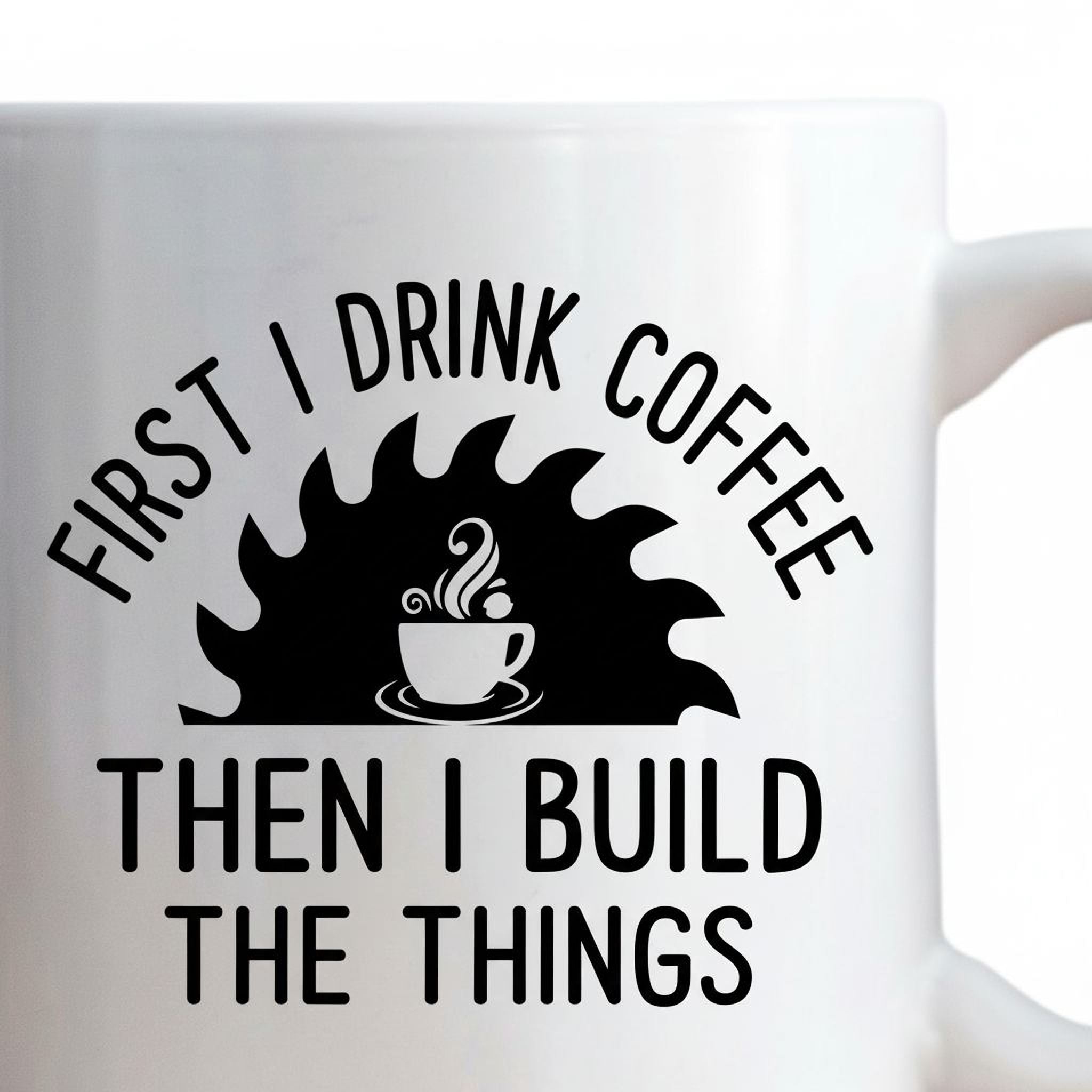 Carpenter Coffee Mug – Builder Gift Idea | Woodworker Gift | Dishwasher Safe Ceramic Mug