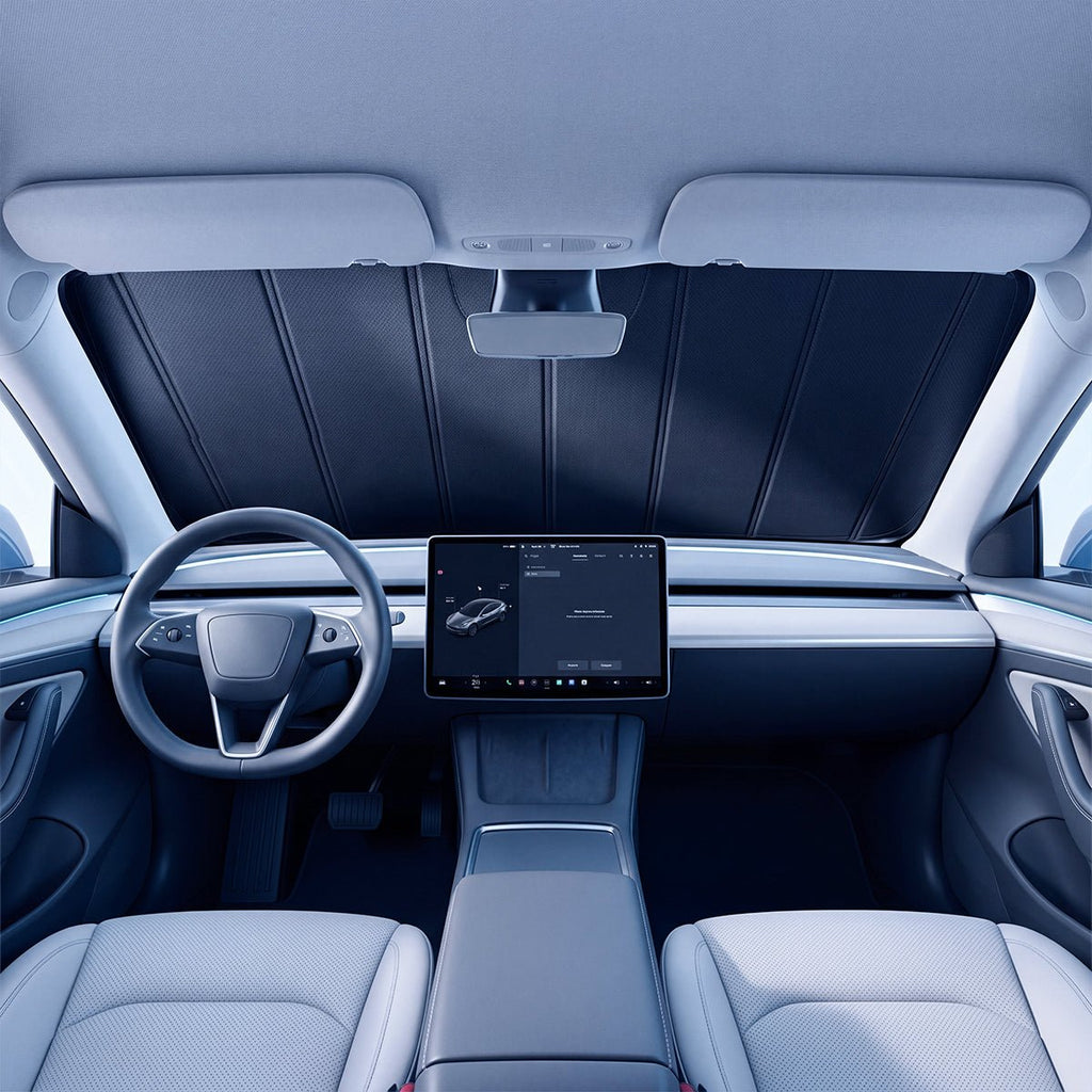 Foldable Front Windshield Sunshade for Model 3 & Model Y