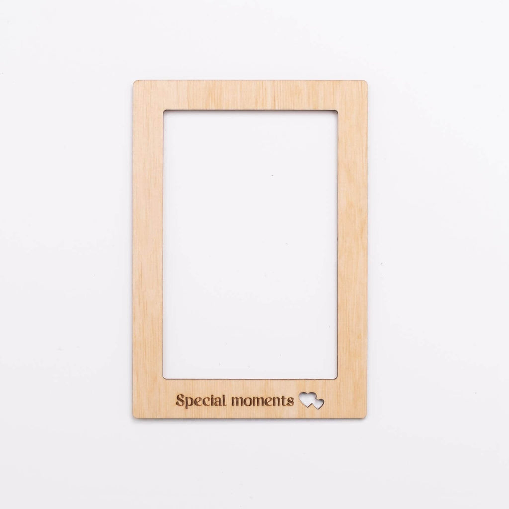Set of 9 Wooden Photo Frames