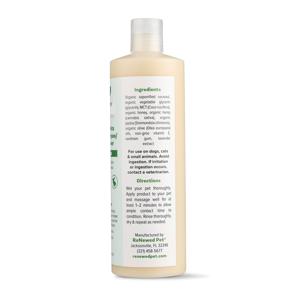 4-FURRY PETS 2-IN-1 *REGULAR SHAMPOO & CONDITIONER